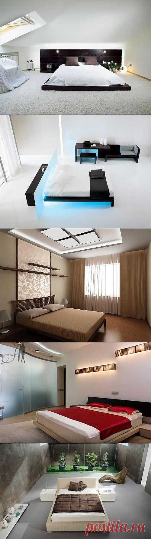 Минимализм в интерьере спальни