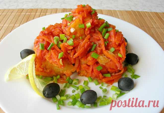 Вкуснейшая рыба под маринадом