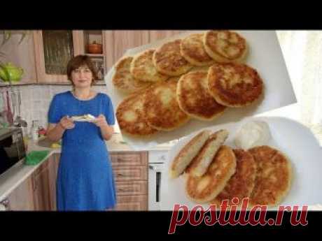 Нежные сырники/творожники на сковороде.