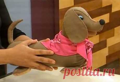 Таксу сшить не хотите? Использование пластиковой бутылки.