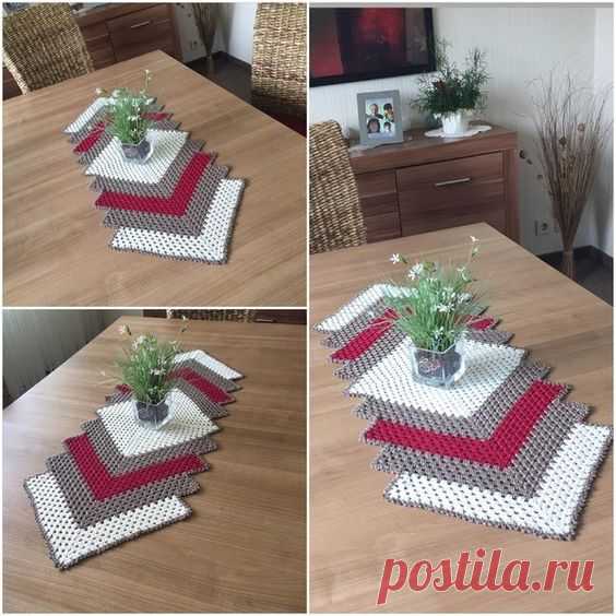 ТРИ В ОДНОМ.САЛФЕТКА,КОВРИК,ПЛЕД.БК.