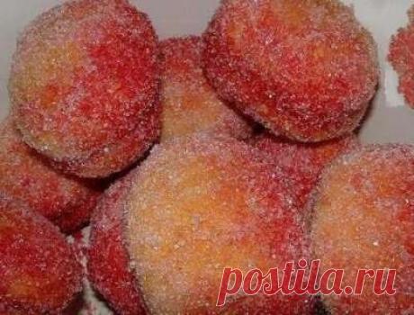 Пирожное из детства ''Персики'' рецепт приготовления блюда занимает 1 час времени
