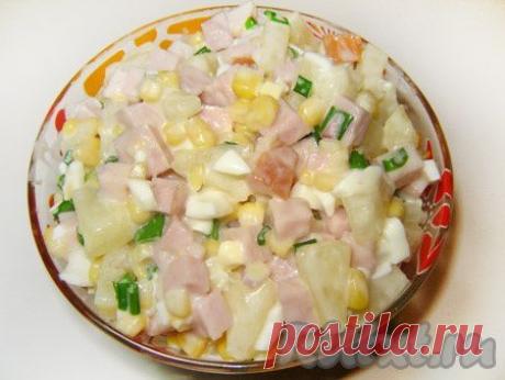 с консервированными ананасами (рецепт с фото) | RUtxt.ru