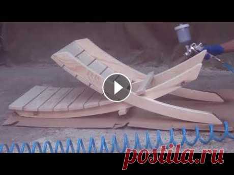 Кресло для дачи своими руками | Homemade chair Кресло для дачи своими руками | Homemade chair Всем привет! В этом видео показано как своими руками из старых досок можно сделать очень удобное кресло...