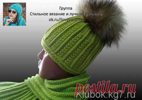 Комплект из пехорской п/ш Кроссберд бразилии 500м. в 100 гр. Шапку вязала в 2 нити крючком 3,5, шарф спицами 3,5 в одну нить, но добавляла 2 нити семёновской бабинной п/ш Лидии. Кроссберда на комплект ушло ровно 200 
Опубликовала olga polyakova71  
 Шапочка вяжется поперёк. Когда отвязали это полотно, длиной равной обхвату головы, сшили, потом по кругу вяжется макушка.
 
Пояснения по 1-й и 2-й звёздочки 3-го ряда 

Связали три в. п. для подъёма и начинаете вытягивать петли...