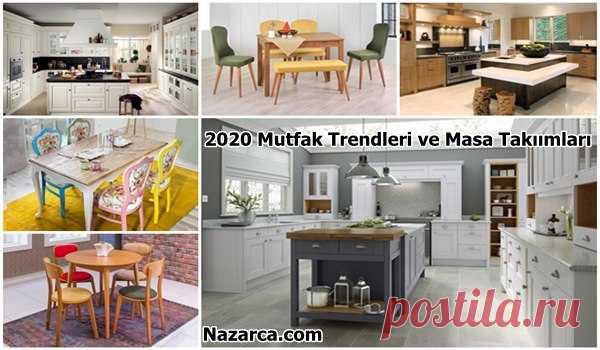 КРАСИВЫЕ КУХНИ С ТРЕНДОМ НАБОРЫ СТОЛОВ 2020 | Nazarca.com