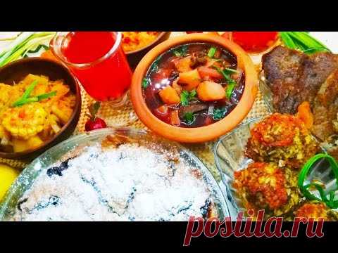 ПОСТНЫЕ БЛЮДА - Меню  на Каждый день - Завтрак, Обед, Ужин и Выпечка.Невероятно вкуснейшие блюда.