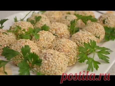 Закусочные шарики с печенью трески