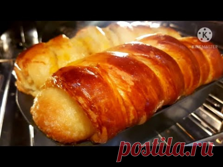 ТЕПЕРЬ ГОТОВЛЮ ТОЛЬКО ТАК!ИЗУМИТЕЛЬНО ВКУСНО И КРАСИВО!ОБАЛДЕННО ВКУСНЫЙ ВОЗДУШНЫЙ ПИРОГ НА ЗАВТРАК!