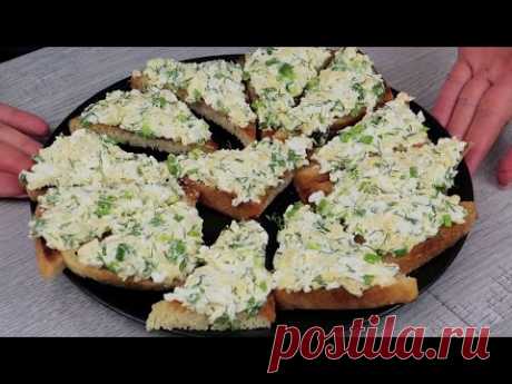 6 Простых Намазок на хлеб. Вкусные и простые бутерброды