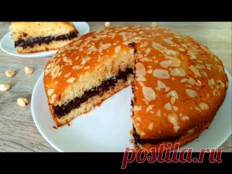 Торт НА СКОРУЮ РУКУ! Всегда выручит! НЕЖНЕЙШИЙ ВКУСНЫЙ ДОМАШНИЙ ТОРТ!