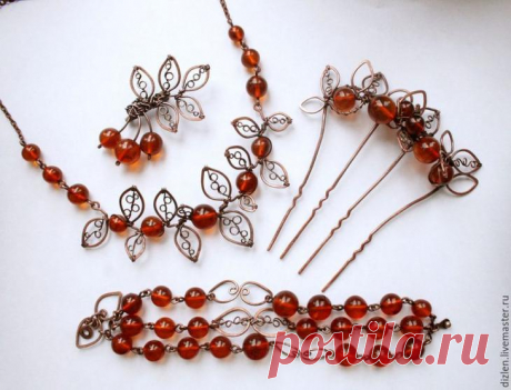 Украшение из старых бус — DIYIdeas