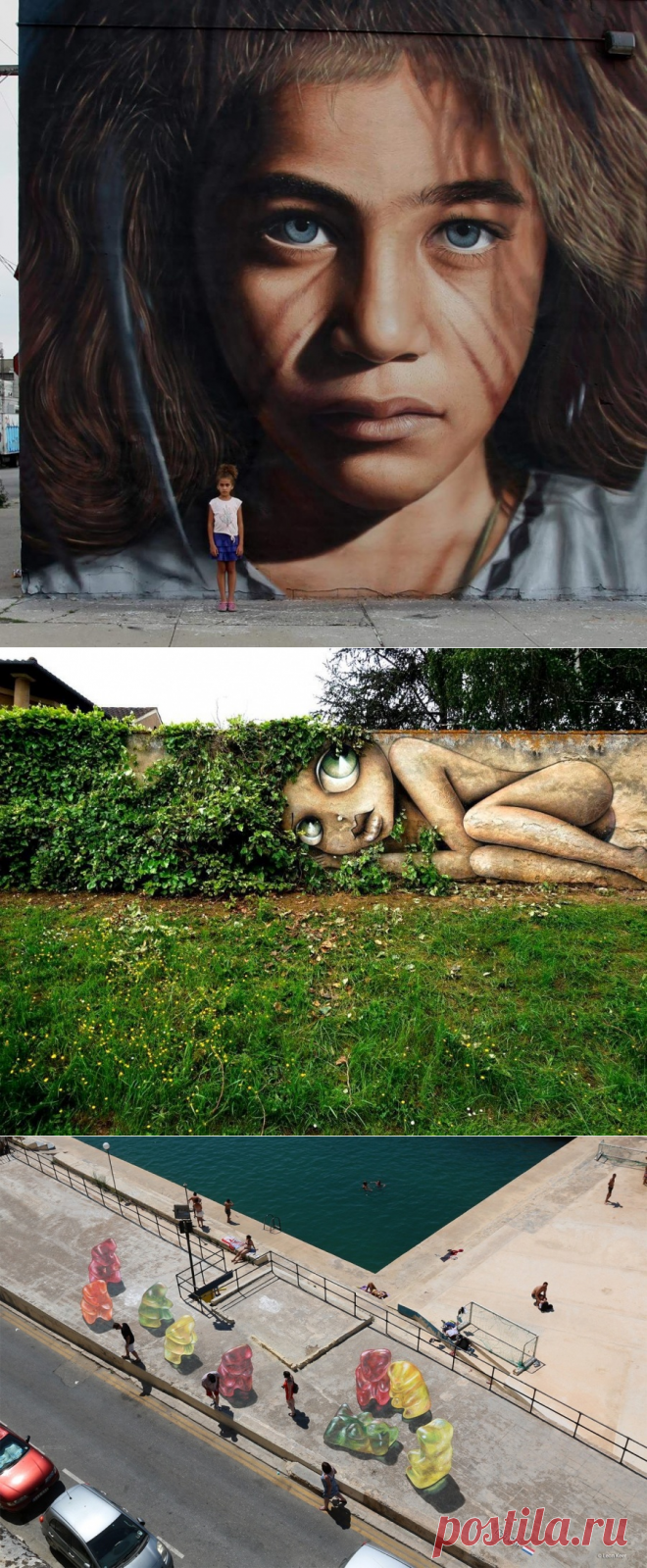 20 работ стрит-арта, которые покорили нас в 2015 году