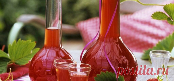 Ликер земляничный (старинный рецепт) | Русская деревенская кухня | Яндекс Дзен