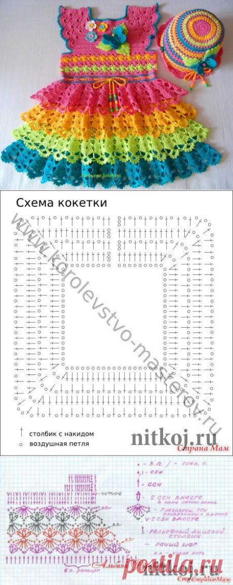 Красивое вязание для малышки — Рукоделие