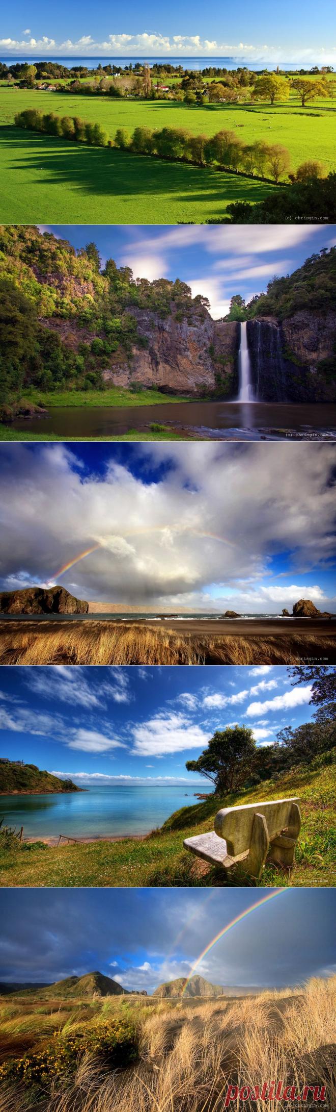 Красота пейзажей Новой Зеландии в объективе Криса Джина : НОВОСТИ В ФОТОГРАФИЯХ