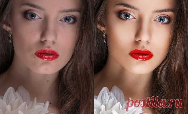 Ретушь (ретуширование) фотографий, портрета в студии Focus в СПб