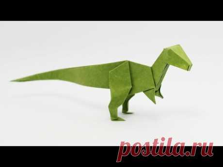 Origami Velociraptor (Jo Nakashima) - Dinosaur #6
