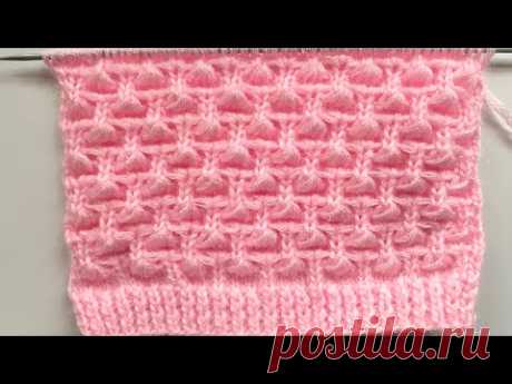 Easy Knitting Stitch Pattern For Cardigan/Blankets