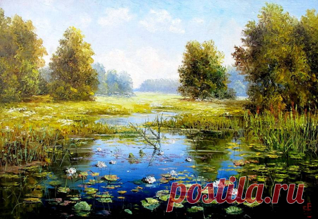 Осенний пейзаж Евгения Сенива