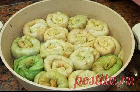 Голубцы-”улитки” без мяса