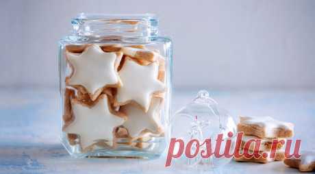 Немецкое миндальное печенье Zimtstern — Фактор Вкуса