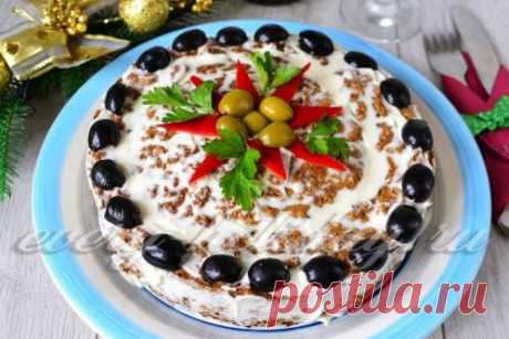 Печеночный пирог с рисом, рецепт