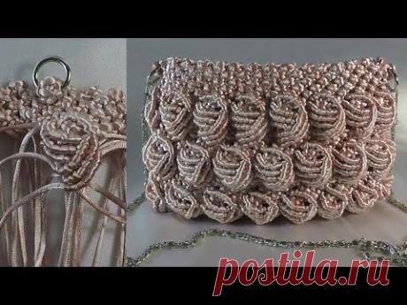 emekliyim.com - Geri Dönüsümün Merkezi: MAKROME CANTA (Snail Macrame Bag)