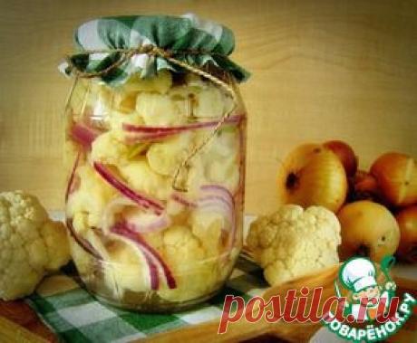 Маринованная цветная капуста - кулинарный рецепт