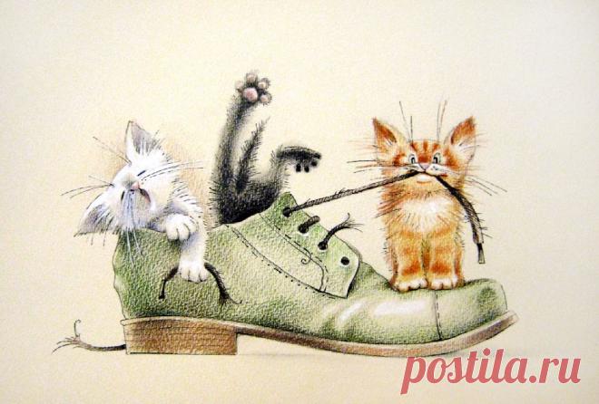 Юлия Корякина. Иллюстрация Были у хозяина любимые