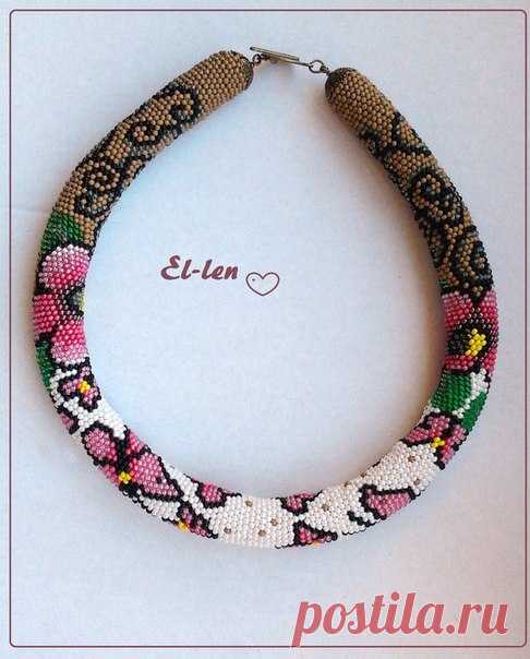 Связала себе жгутик по схеме 