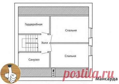 Дачный дом с гаражом с большой кухней гостиной.