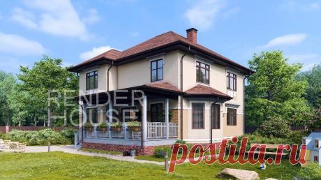 Проект дома Бернаби — цена строительства под ключ в Москве и Подмосковье