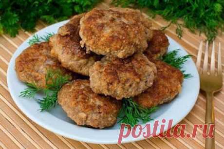 Самые вкусные рецепты: Печеночно-гречневые котлеты
