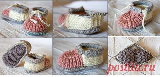 Baby Booties Tutorial | Design Peak