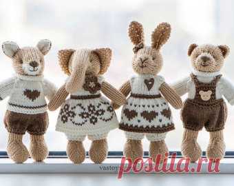 handmade toys by Vasilisa Romanova by SweetFunnyBunny on Etsy