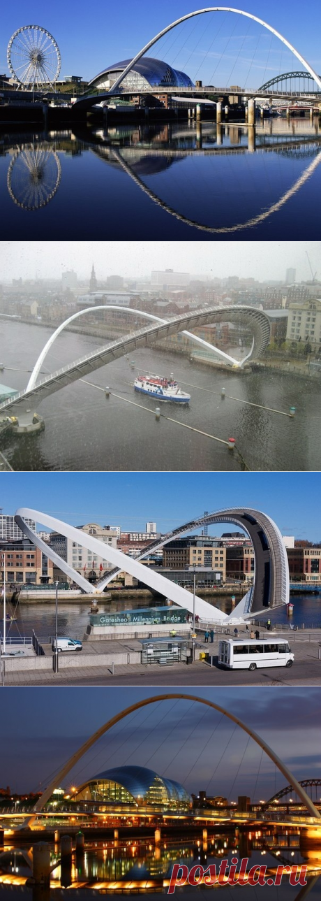 Наклоняемый мост в Англии - Путешествуем вместе