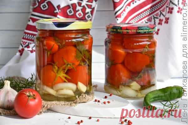 👌 Сладкие маринованные помидоры с луком на зиму по проверенному рецепту, рецепты с фото У каждой хозяйки есть свои фирменные рецепты заготовок, которые неизменно используются из года в год. Данный вариант принадлежит именно к этой категории рецептов. Каждый год я конс...