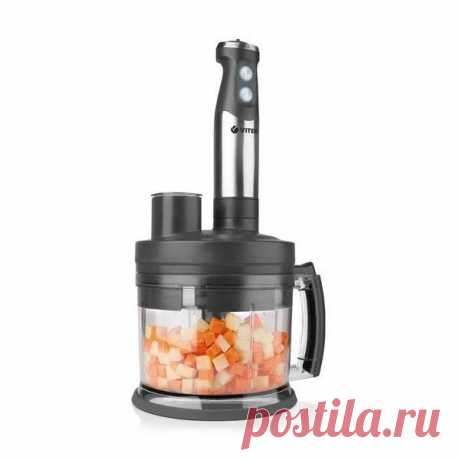 Блендер погружной Vitek VT-1480 GY
5 790 руб.

LED-подсветка: +
Диск для драников из нержавеющей стали: +
Диск для нарезки картофеля фри из нержавеющей стали: +
Диск-терка из нержавеющей стали: +
Диск-шинковка из нержавеющей стали: +
Емкость для смешивания ингредиентов (л): 0,8
Материал измельчителя: пластик
Мощность, Вт: 800
Насадка для нарезки кубиками: +
Плавная регулировка скорости: +
Подставка для хранения аксессуаров: +
Режим &quot;Турбо&quot;: +
Скорости: 20