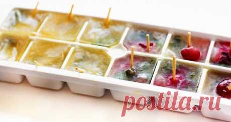 Как превратить кубик льда в эффективное косметическое средство? | Estiva.ru