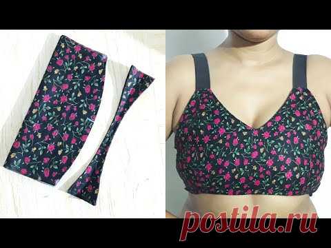 Very easy Full Coverage Bra Cutting And Stitching | 10 मिनट में काटने और सिलाई | Size 30 and 32