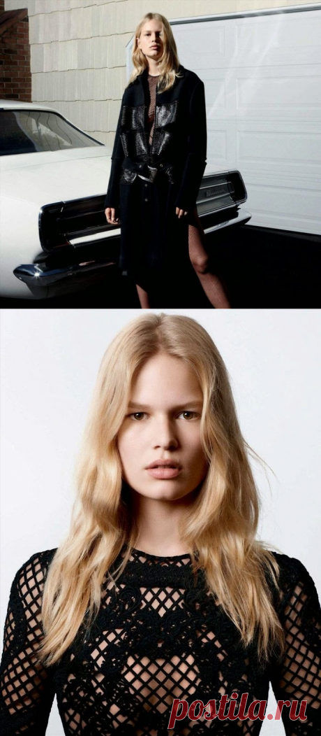 Анна Юэрс (Anna Ewers) в фотосессии Даниеля Джексона (Daniel Jackson) для журнала Vogue Germany (март 2015)
