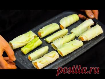 Подсели всей семьей на эту Вкуснятину из Тыквы и Капусты ! 10 минут и готово! Лучший Рецепт из ТЫКВЫ