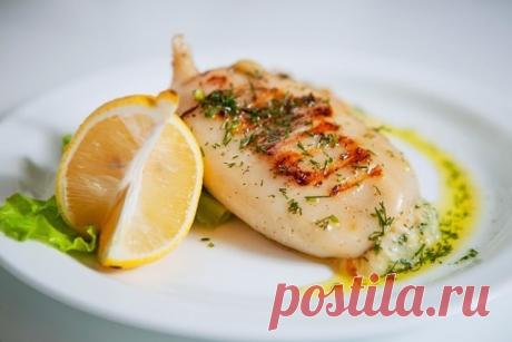 25 рецептов с кальмарами: