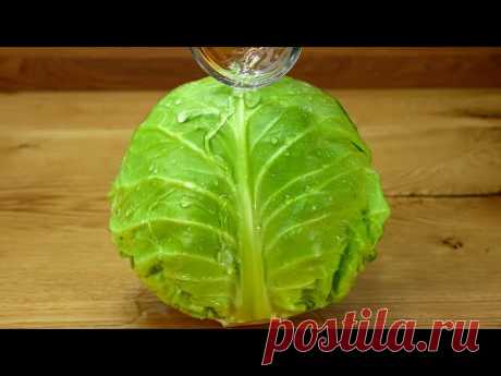 Капуста вкуснее мяса.Почему я не знала об этом рецепте капусты.Капуста с картошкой.АСМР