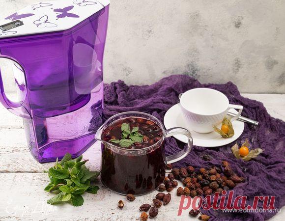 Витаминный чай с черной смородиной и шиповником рецепт 👌 с фото пошаговый | Едим Дома кулинарные рецепты от Юлии Высоцкой