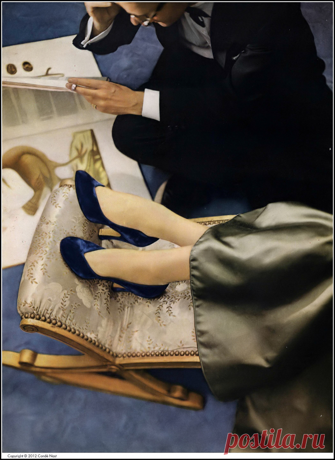 photo by Frances Mclaughlin, Vogue, October 1, 1950