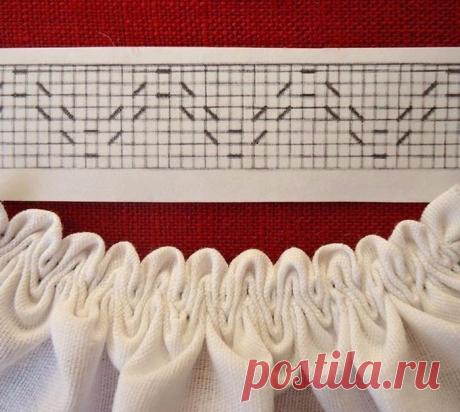 Формируем красивые сборки - шитьё и рукоделие