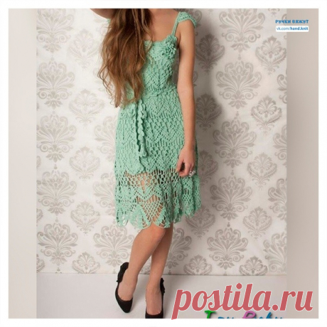 Очень нарядный сарафанчик!!! Молодец!