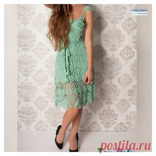 Очень нарядный сарафанчик!!! Молодец!